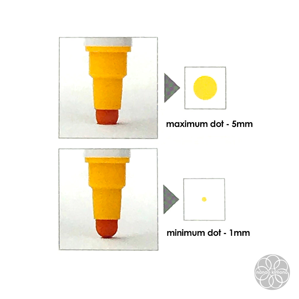 ZIG Clean Color Dot Pen - A set of 12 colours