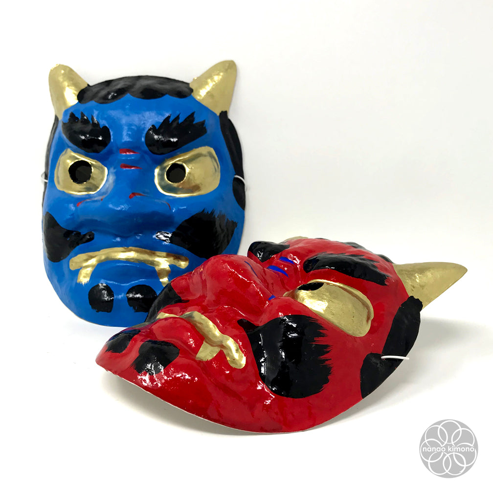 Wearable Face Mask - Red Demon (Oni)