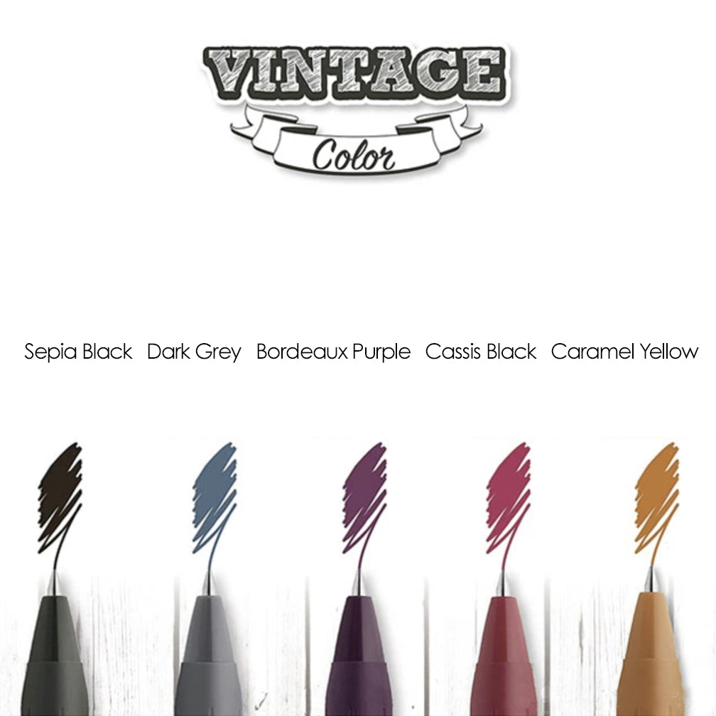 Sarasa Vintage Colour 2 - A set of 5 colours
