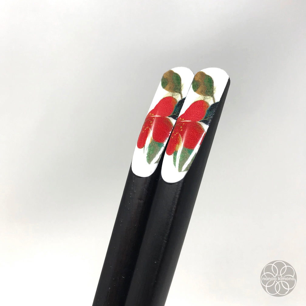 Camellia Set - Bowl, Teacup & Chopsticks