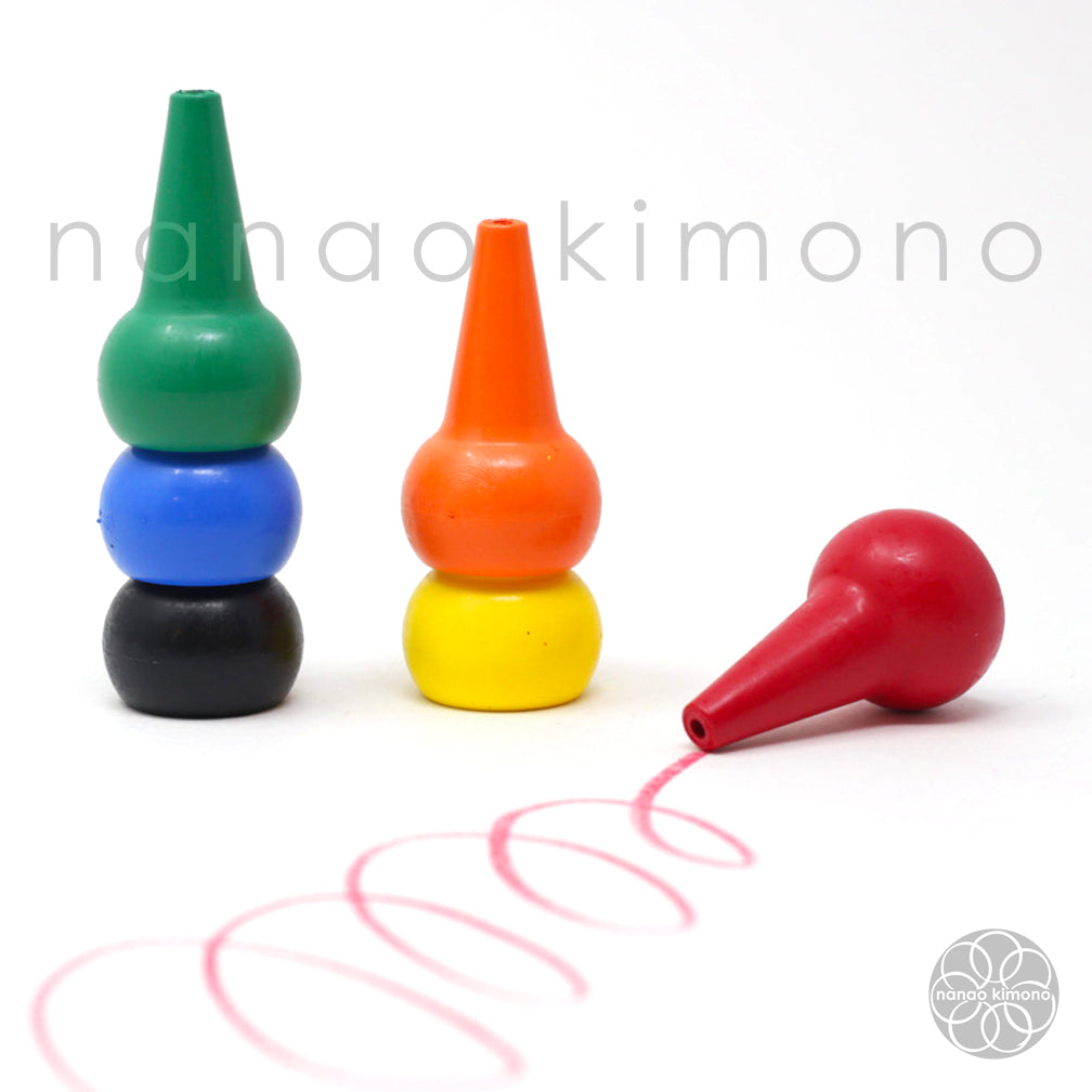 Baby Color Stackable Crayons - 6 Basic Color Set