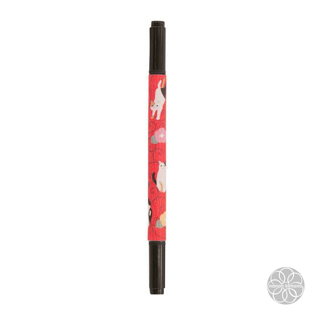 Double-sided brush pen with scent- Cat