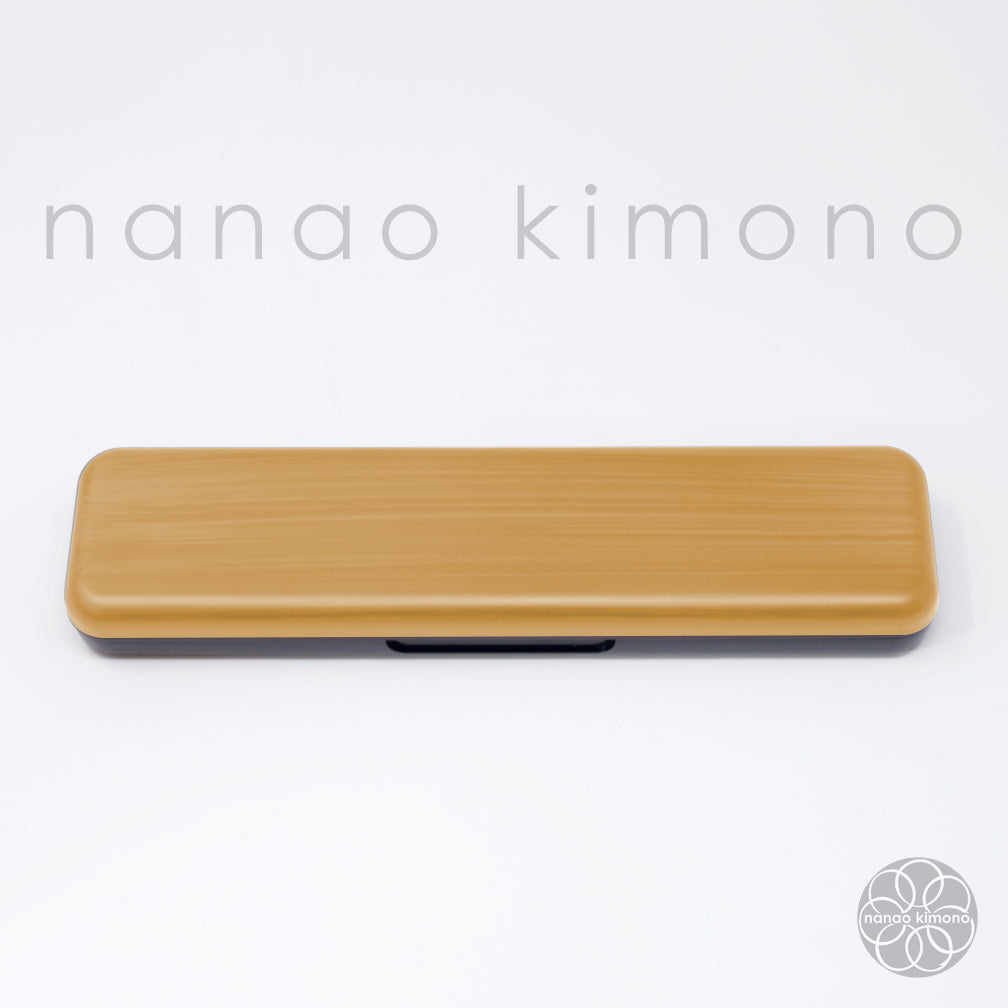 Chopsticks/Spoon & Case - Mokume White