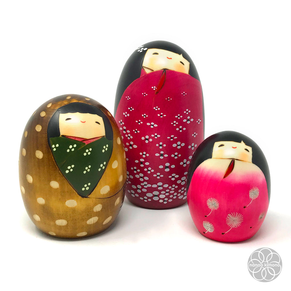 Kokeshi Doll - Wild Flower (No no Hana)