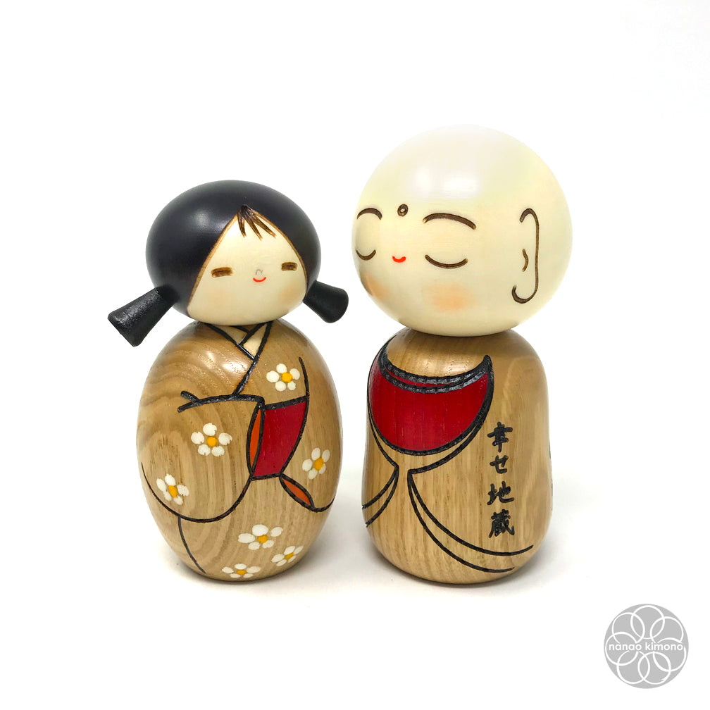 Kokeshi Doll - Shiawase Jizo