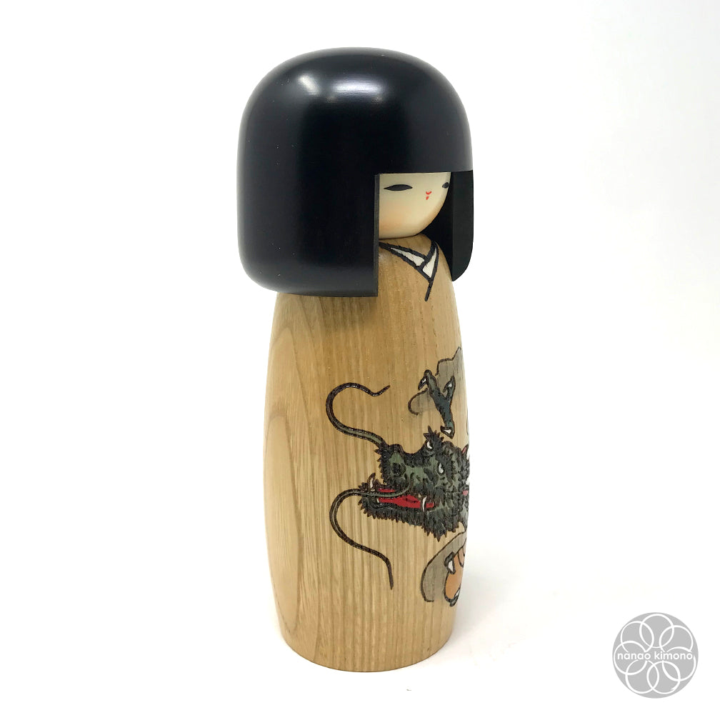 Kokeshi Doll - Lucky Dragon