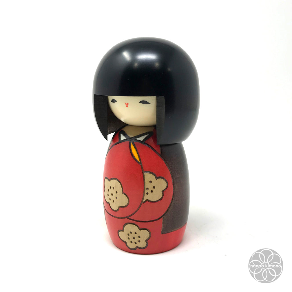 Kokeshi Doll - Kojitsu Red