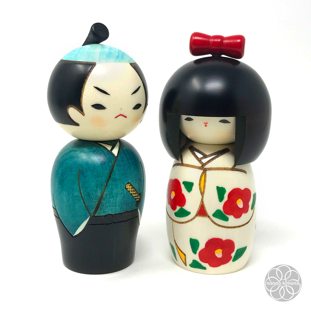 Kokeshi Doll - Samurai