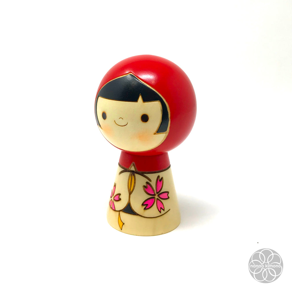 Kokeshi Doll - Zukin Komachi