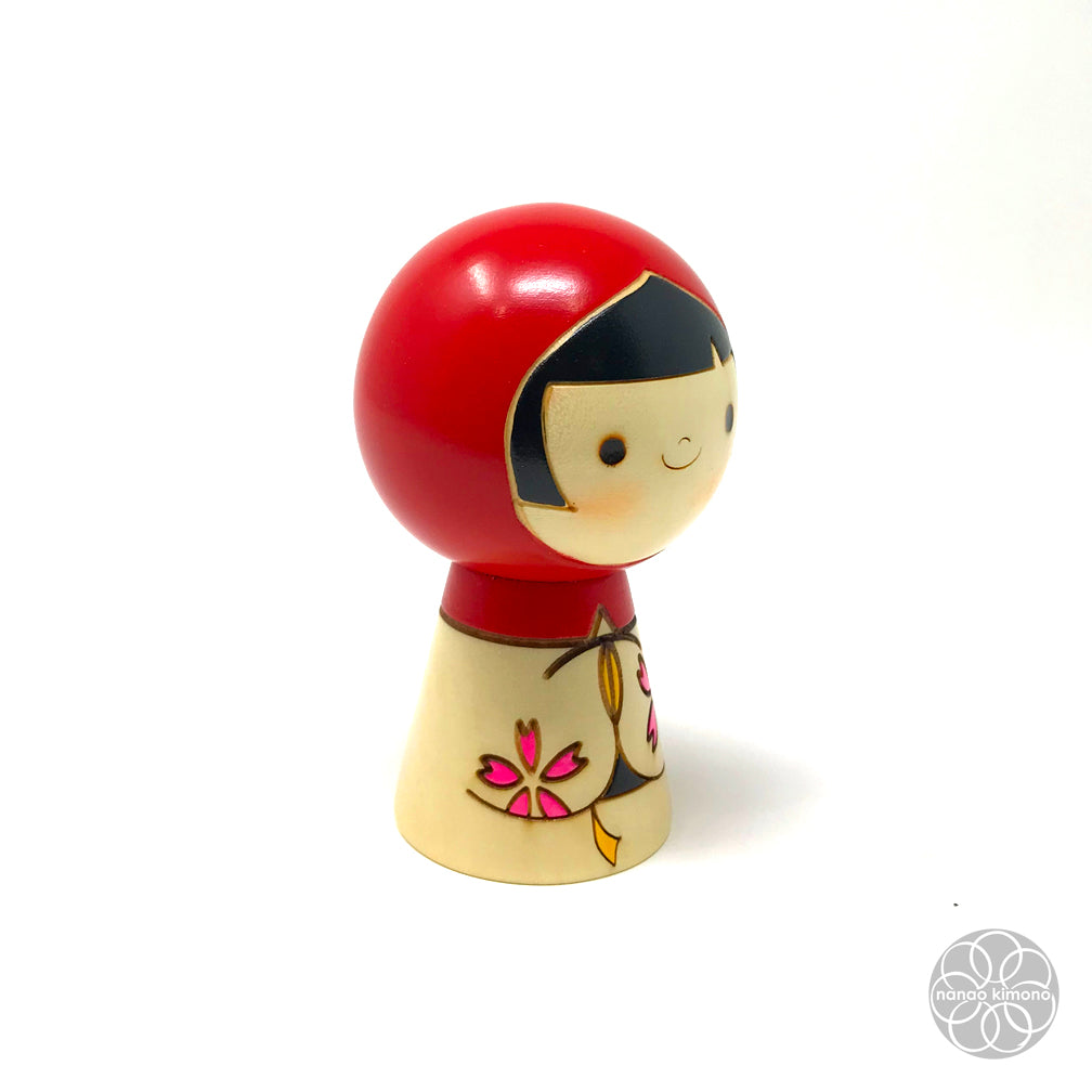 Kokeshi Doll - Zukin Komachi