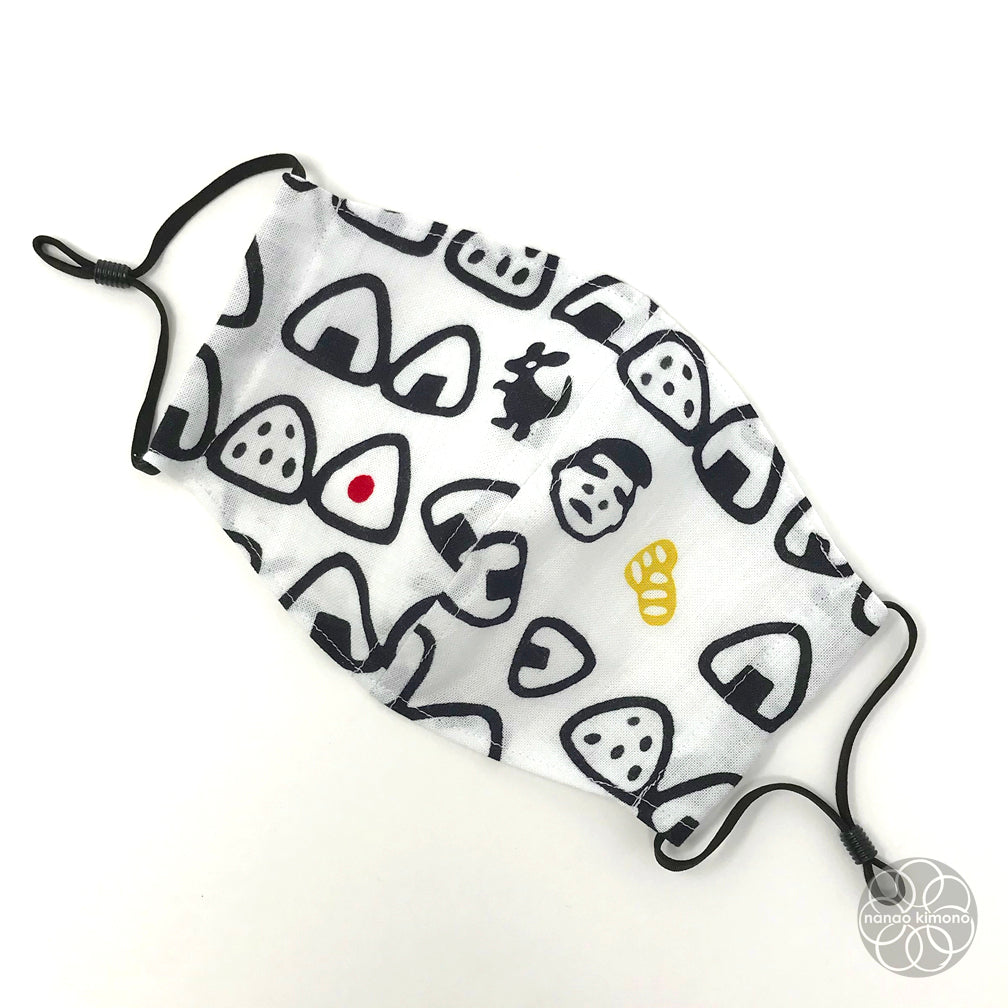 XL Tenugui Face Mask - Rice Ball