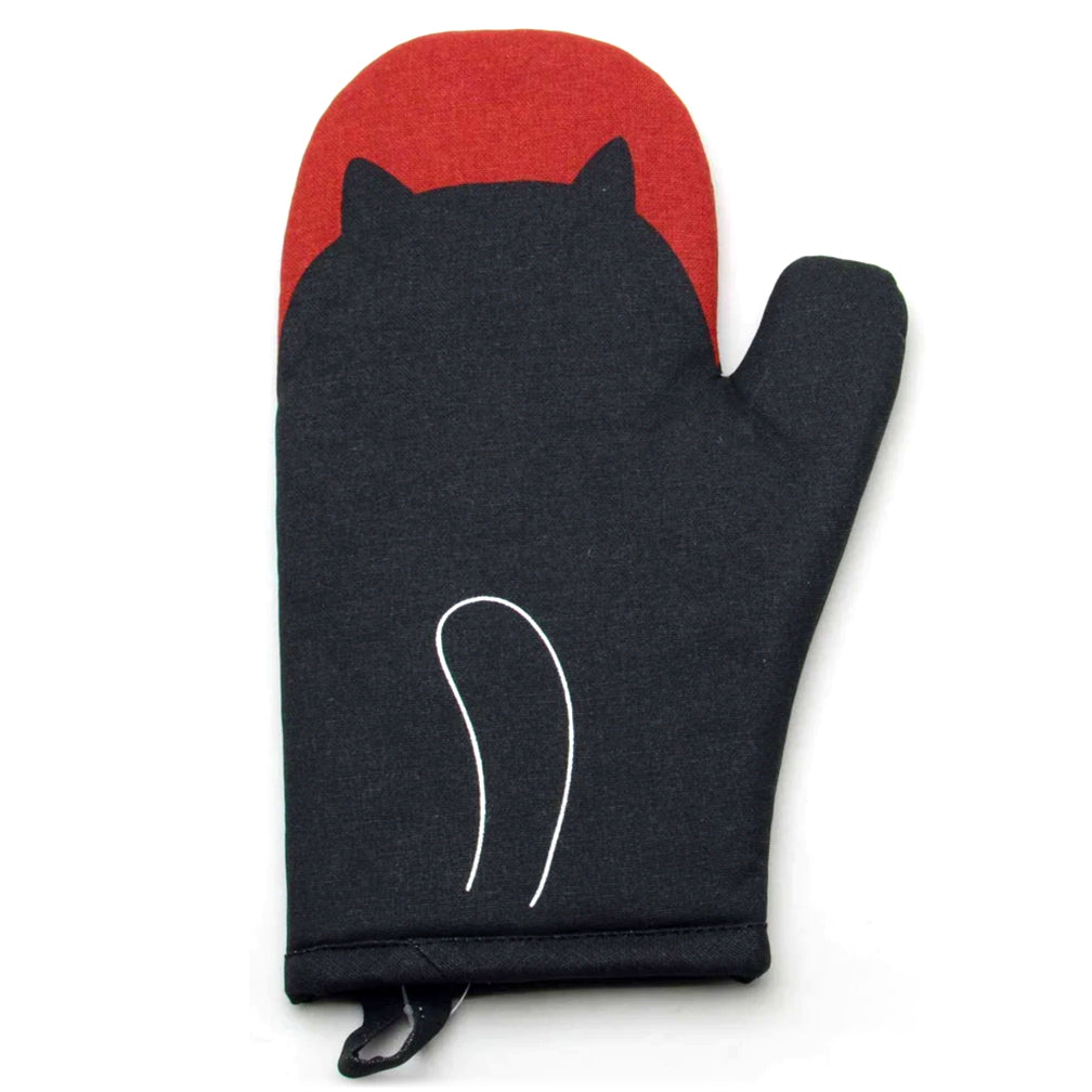 Kitchen Mitt - Black Cat