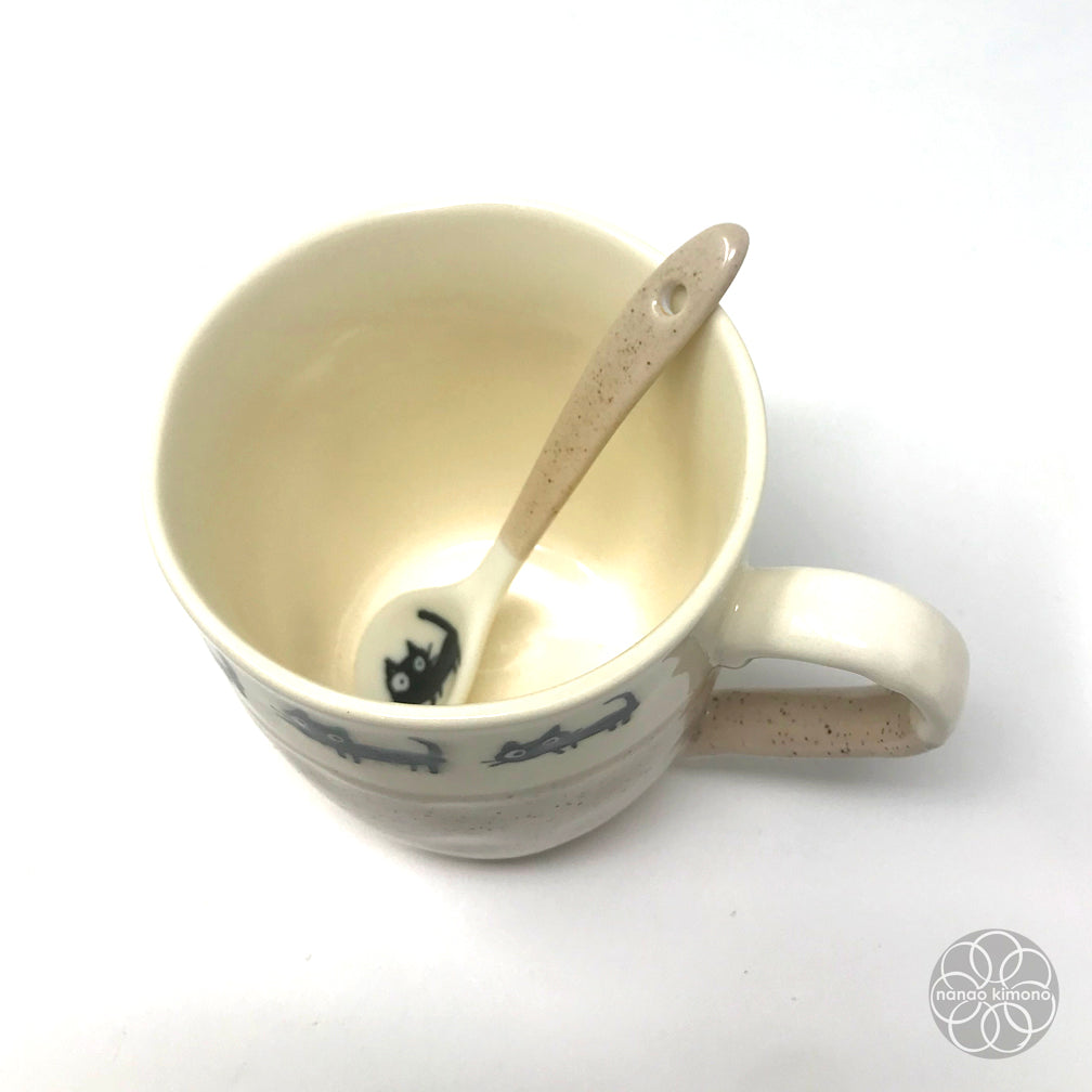 Mug - Black Cat Beige