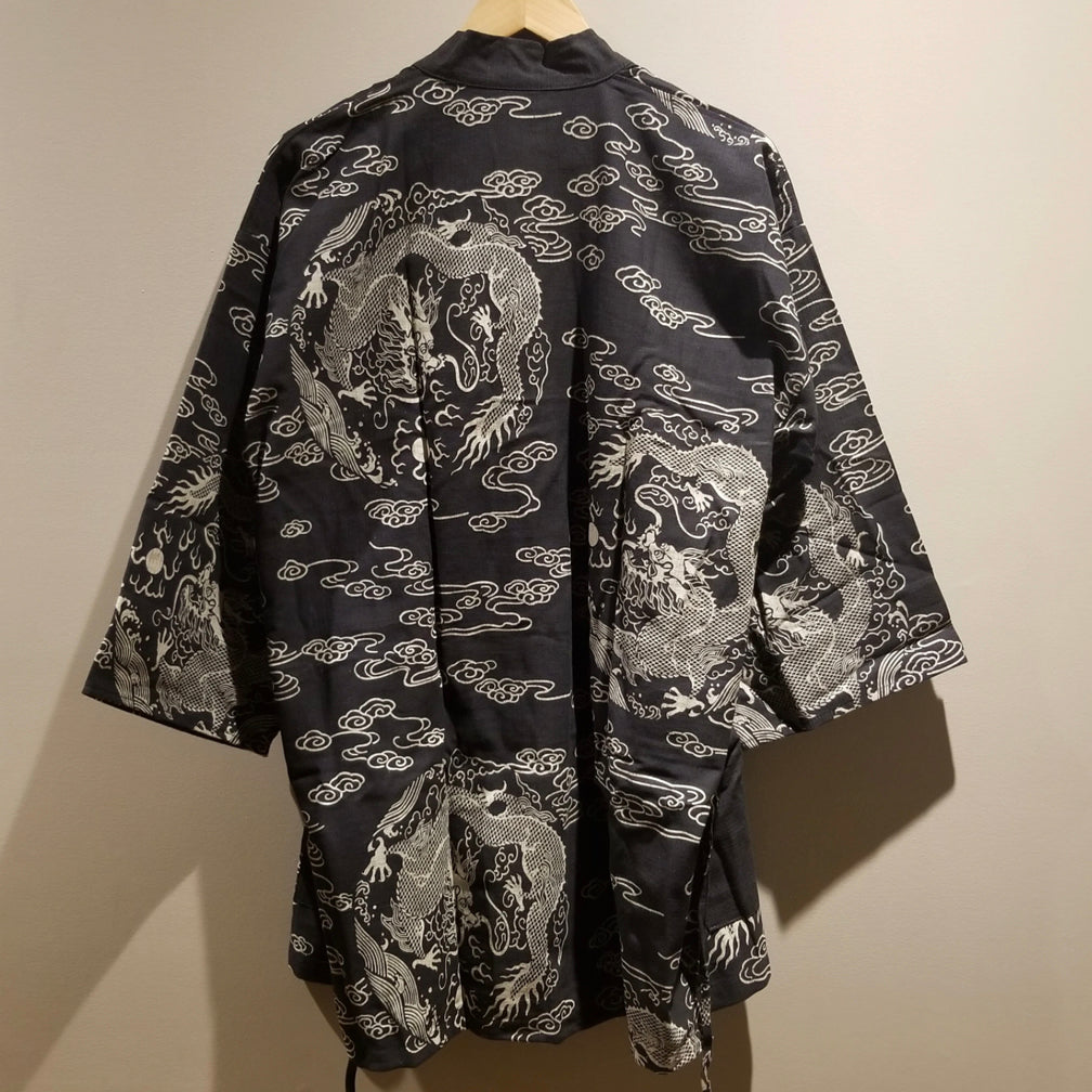 Noragi Kimono - Black Dragon