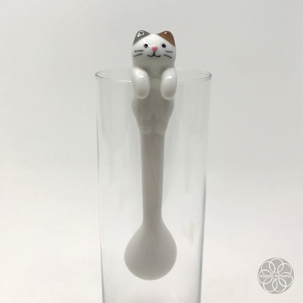 Ceramic Spoon - Calico Cat