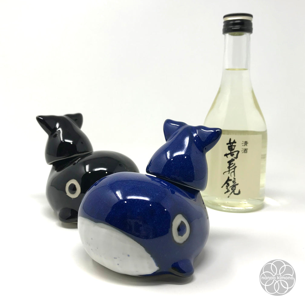 Sake Set - Black Whale