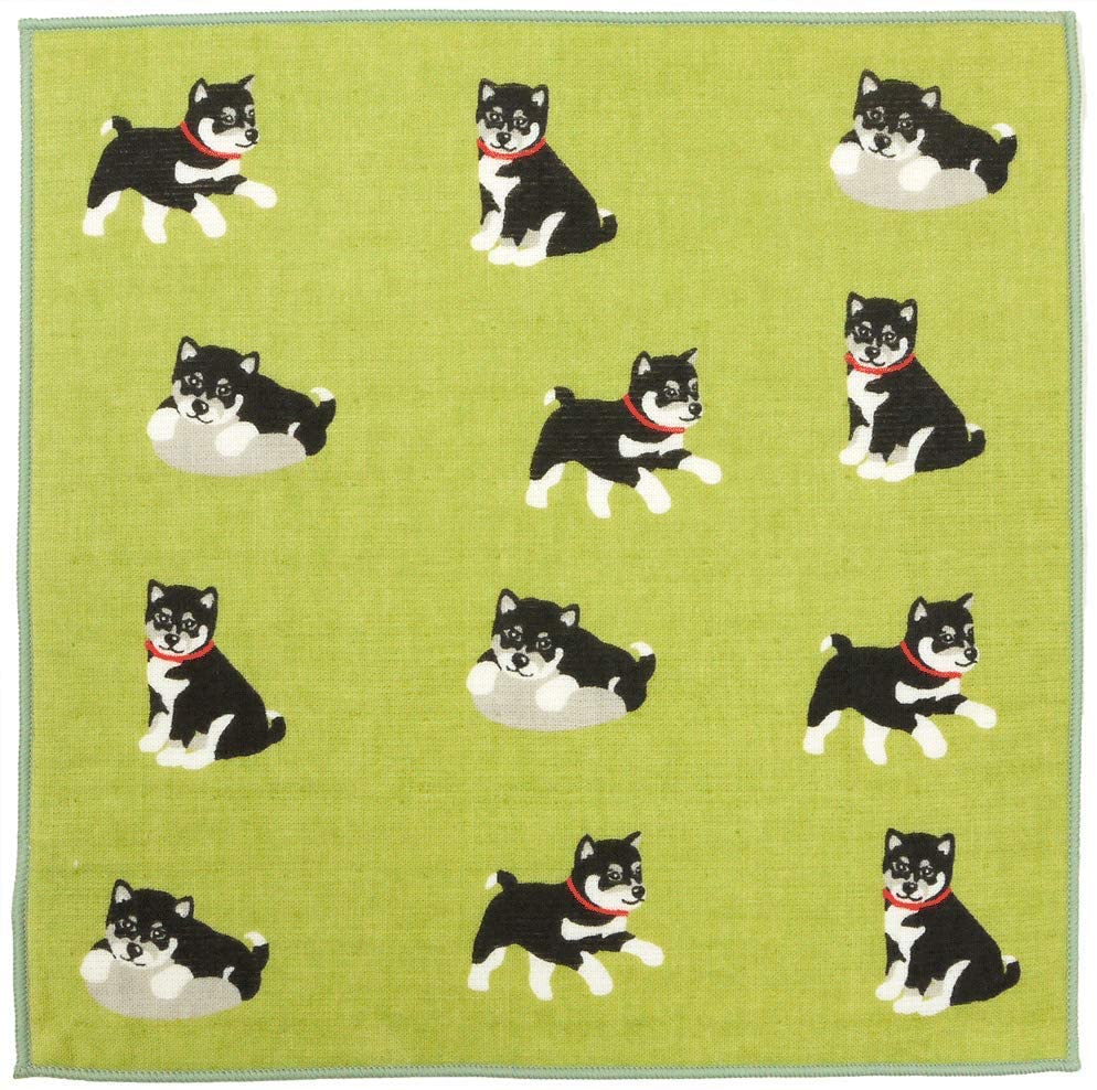 Hand Towel - Black Shiba