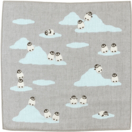 Hand Towel - Penguin Grey
