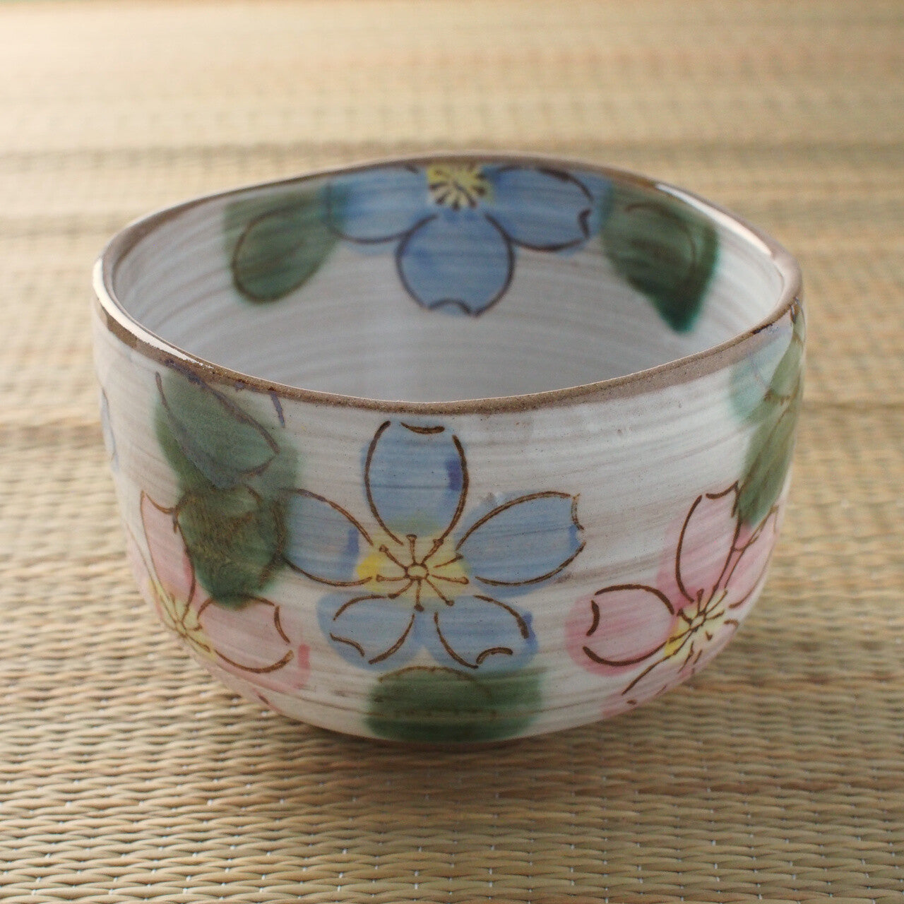 Matcha Cup - Sakura Fubuki Blue