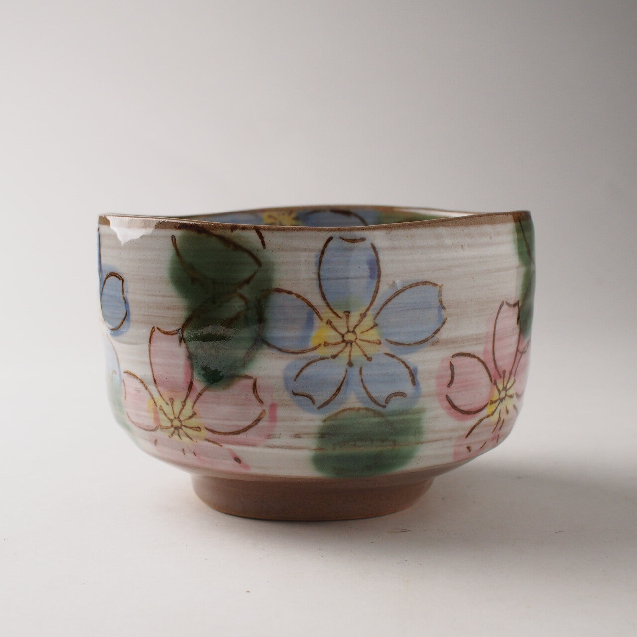 Matcha Cup - Sakura Fubuki Blue