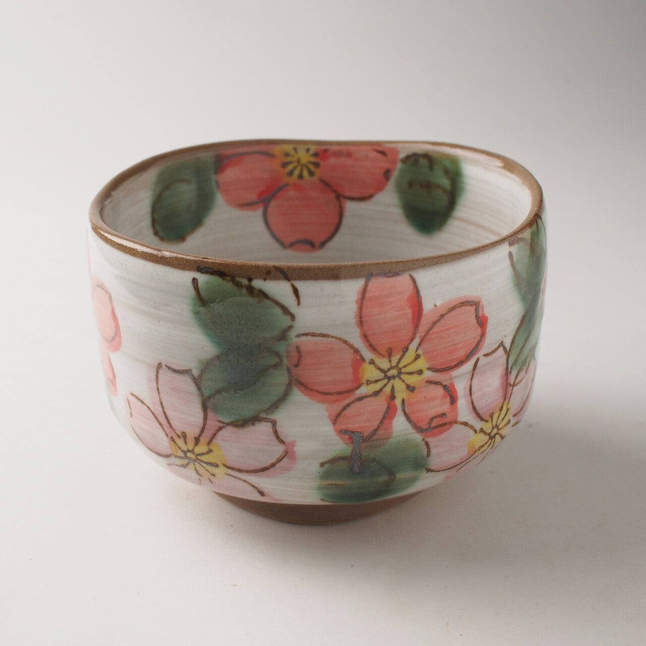 Matcha Cup - Sakura Fubuki Red