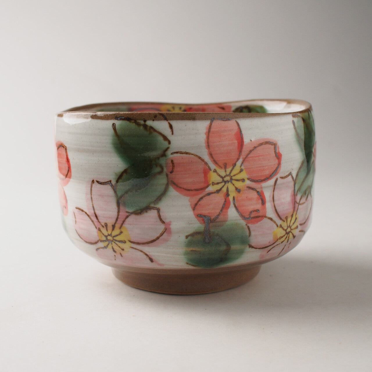 Matcha Cup - Sakura Fubuki Red