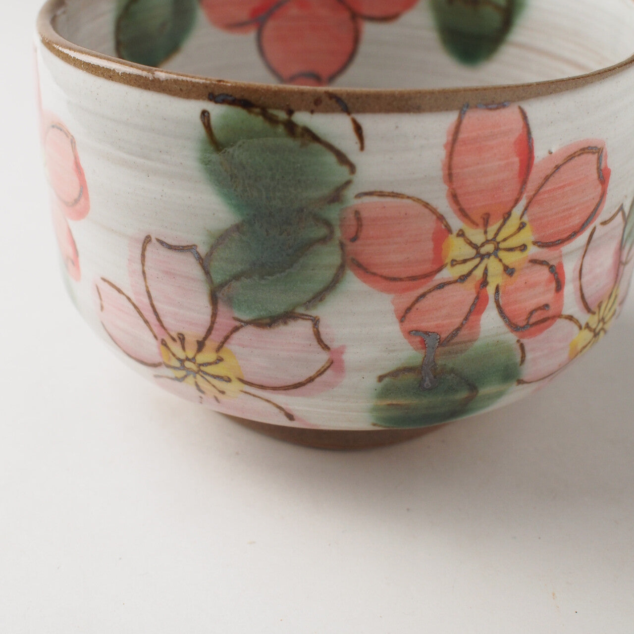 Matcha Cup - Sakura Fubuki Red