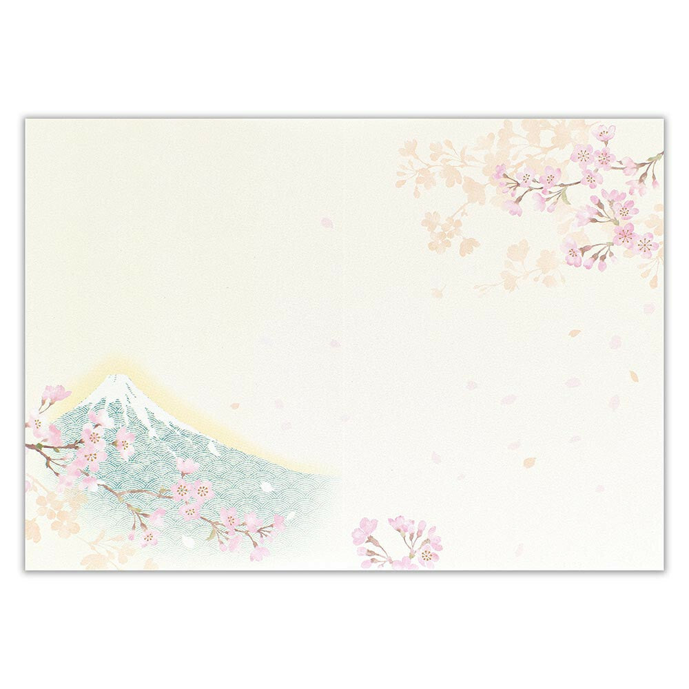 Greeting Card - Sakura Mt. Fuji