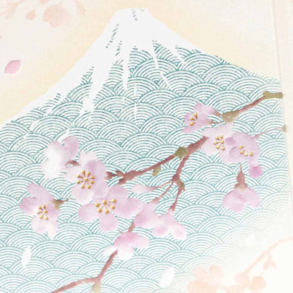 Greeting Card - Sakura Mt. Fuji