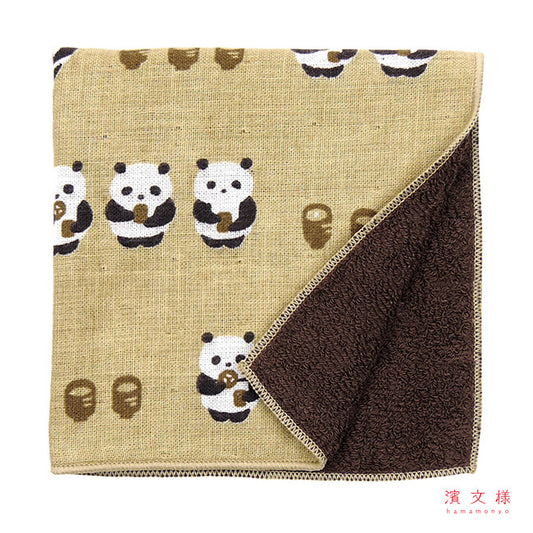 Hand Towel - Panda Tea