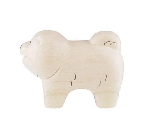 Wooden Animal - Chow Chow