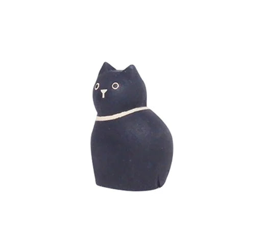 Wooden Animal - Black Cat (Baby)