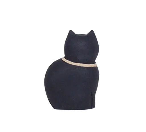 Wooden Animal - Black Cat (Baby)