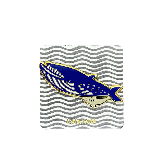 Enamel Pin – Whale