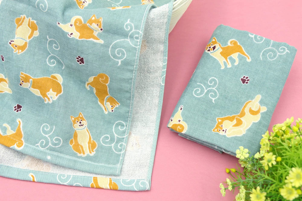 Gauze Face Towel - Shiba