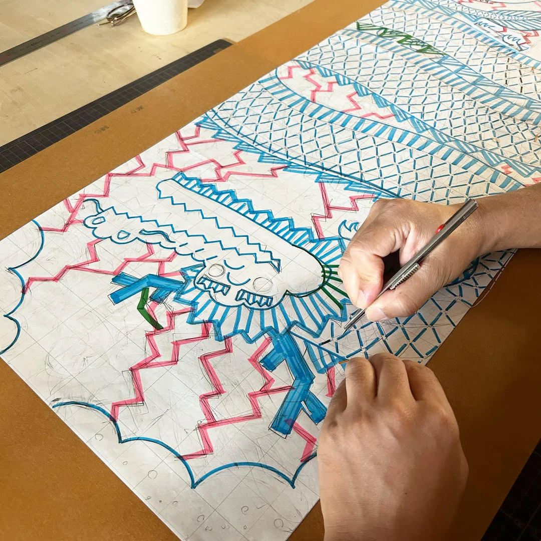 Tenugui Towel - Dragon