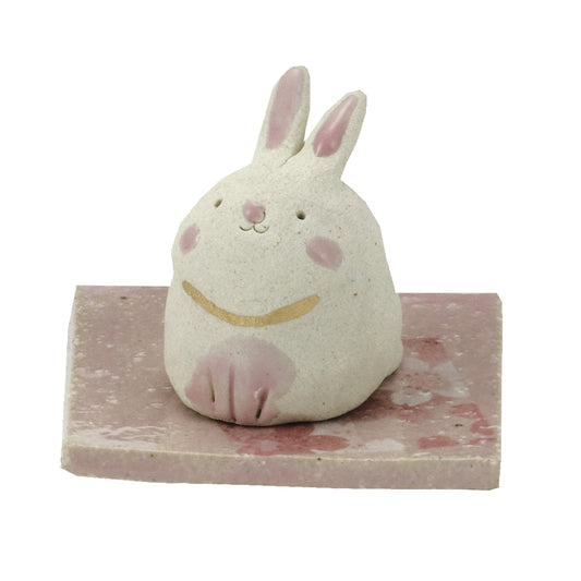 Incense Holder - Rabbit on Square