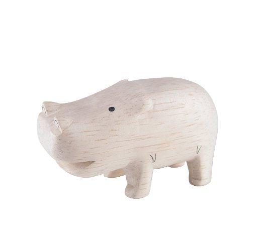 Wooden Animal - Hippopotamus