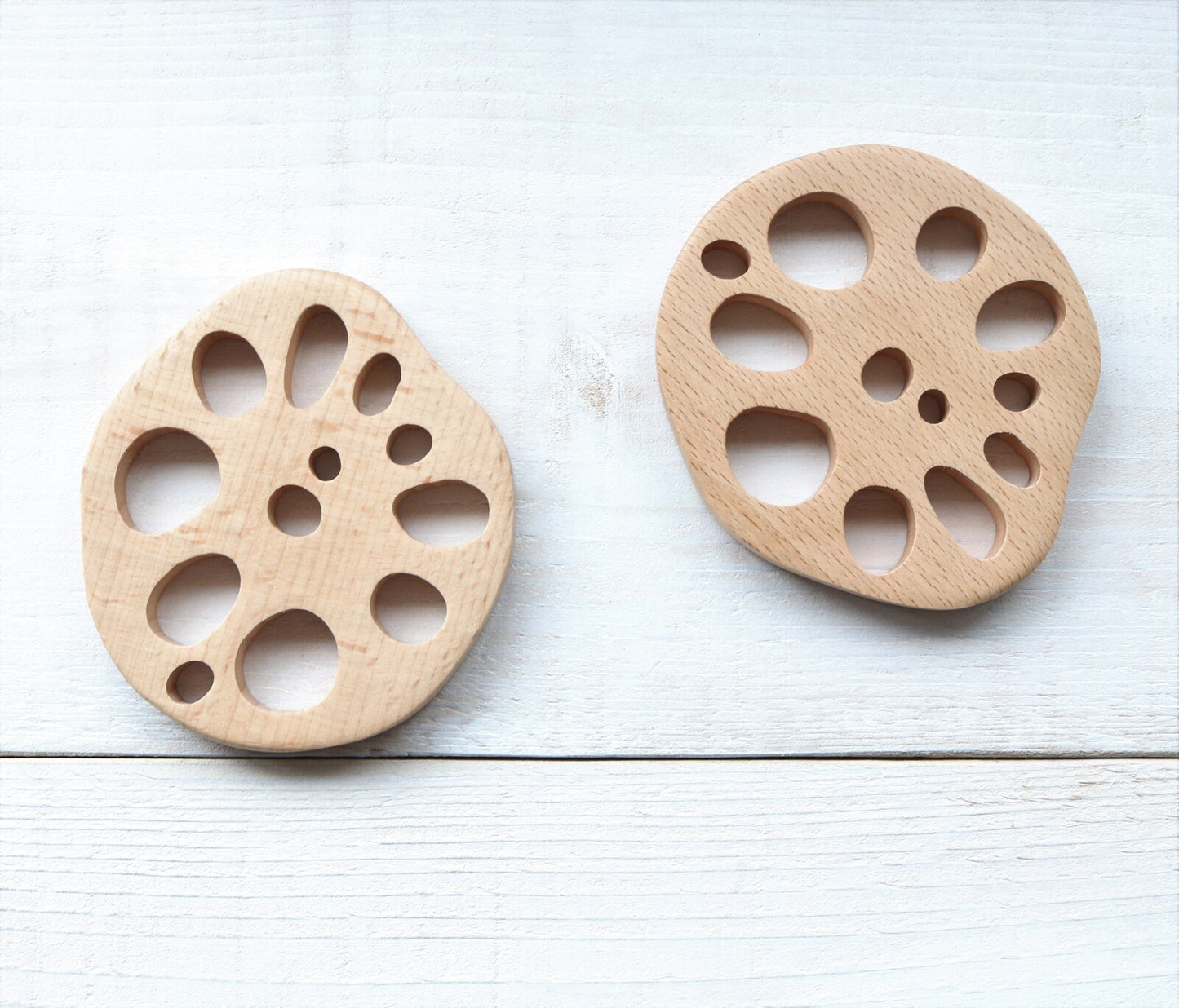 Coaster - Wooden Lotus Root