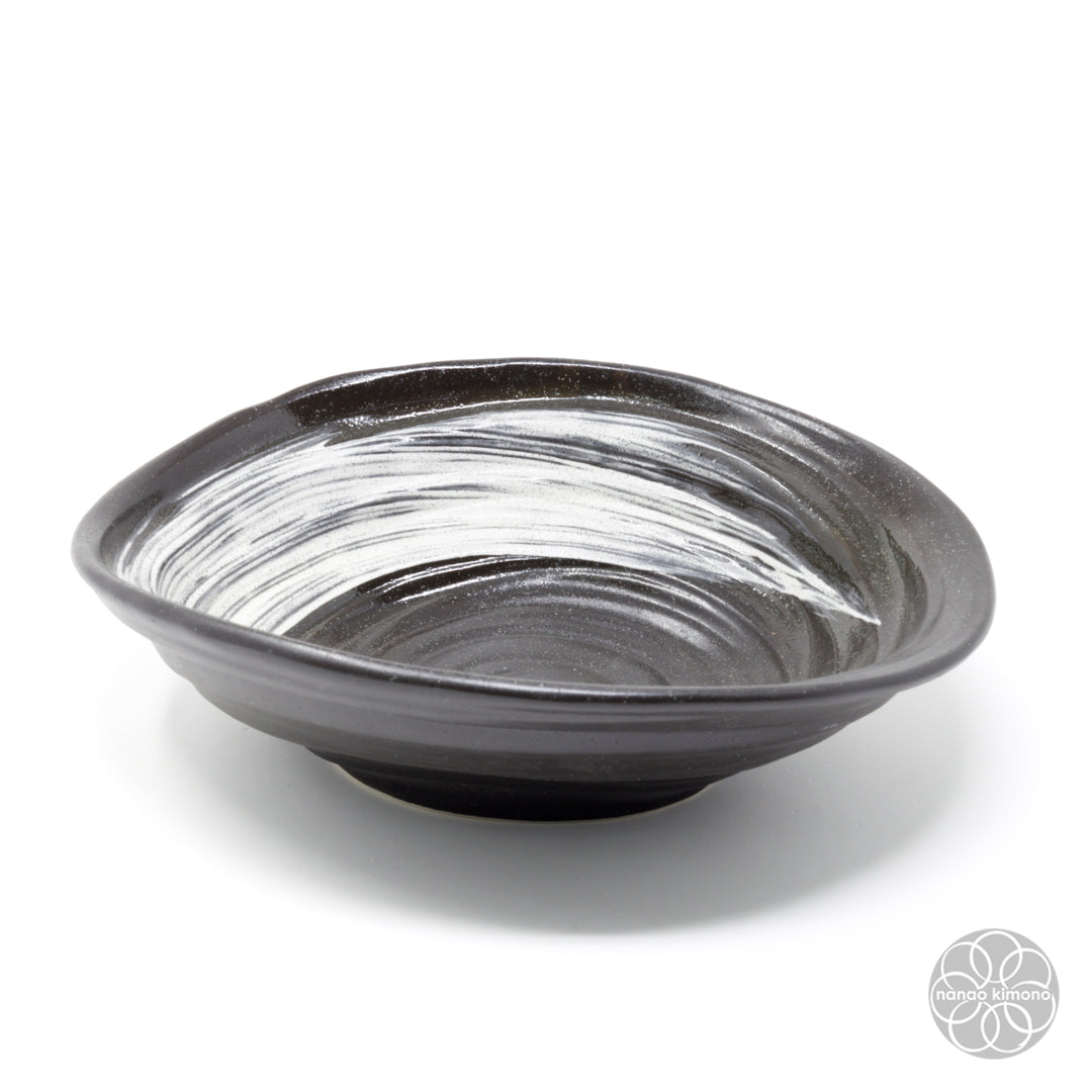 Bowl - Hakeme Black Oval