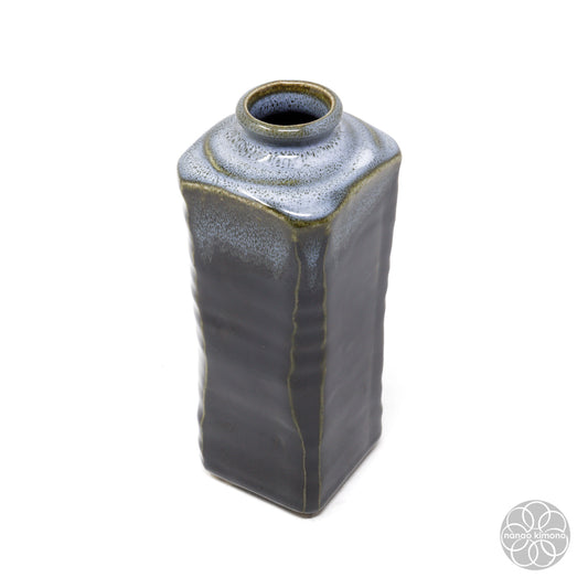 Vase - Black White Glaze