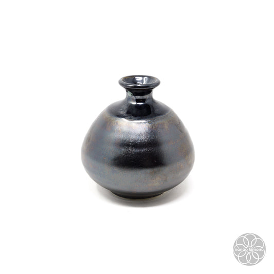 Vase - Round Black