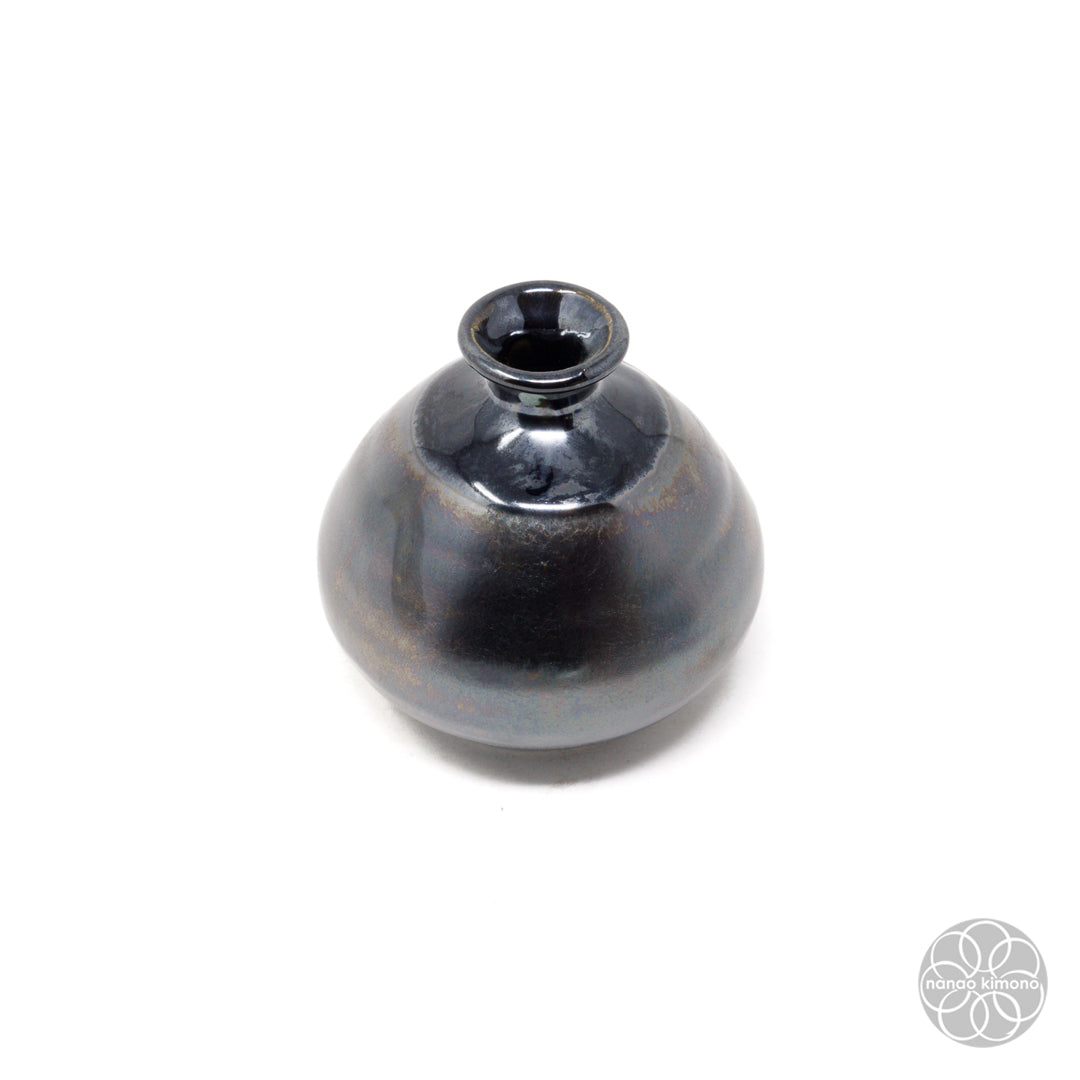 Vase - Round Black