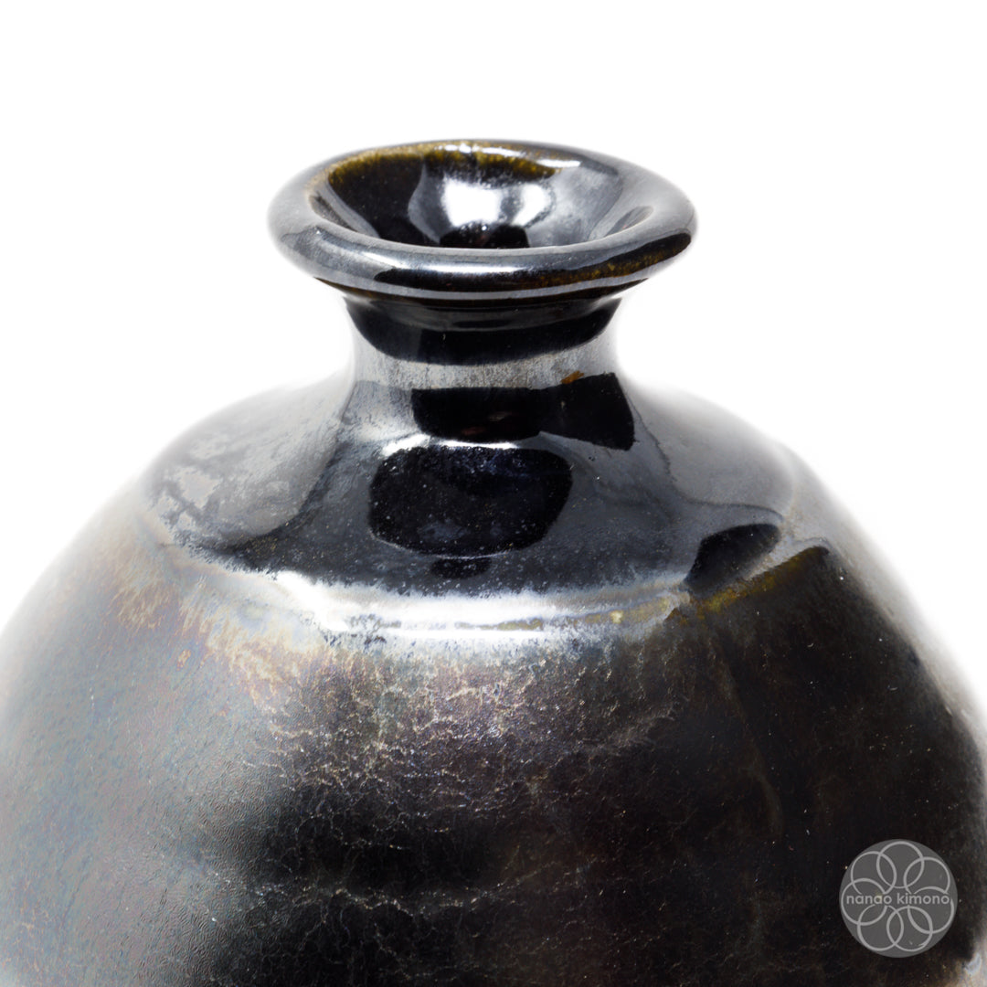 Vase - Round Black