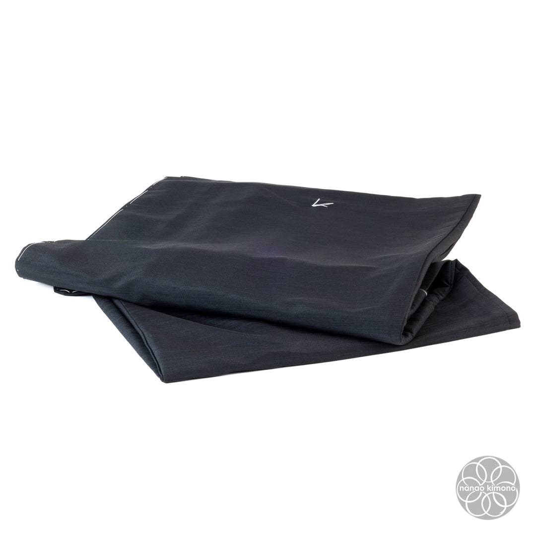 Men's Washable Kimono Set - Black