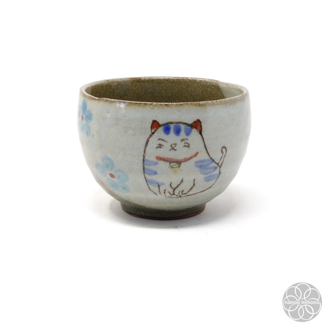 Tea Set - Cat Blue Cup + Saucer