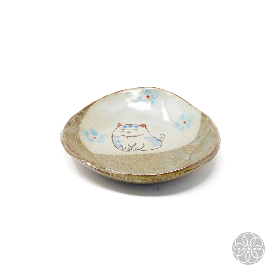 Tea Set - Cat Blue Cup + Saucer