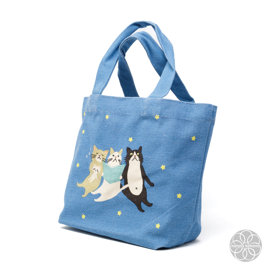 Tote Bag S - Cats in The Blue Sky