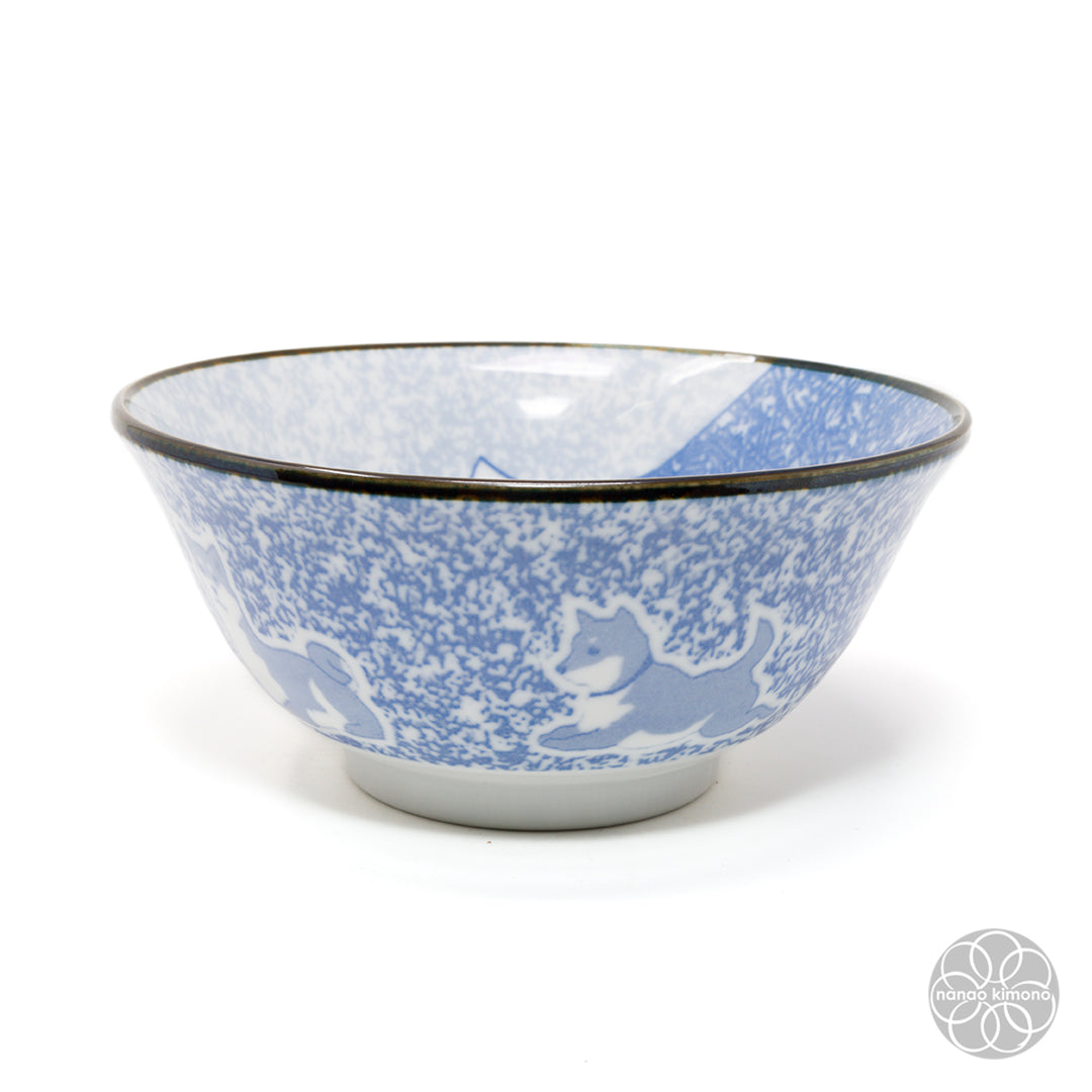 Bowl - Shiba Mt. Fuji Blue