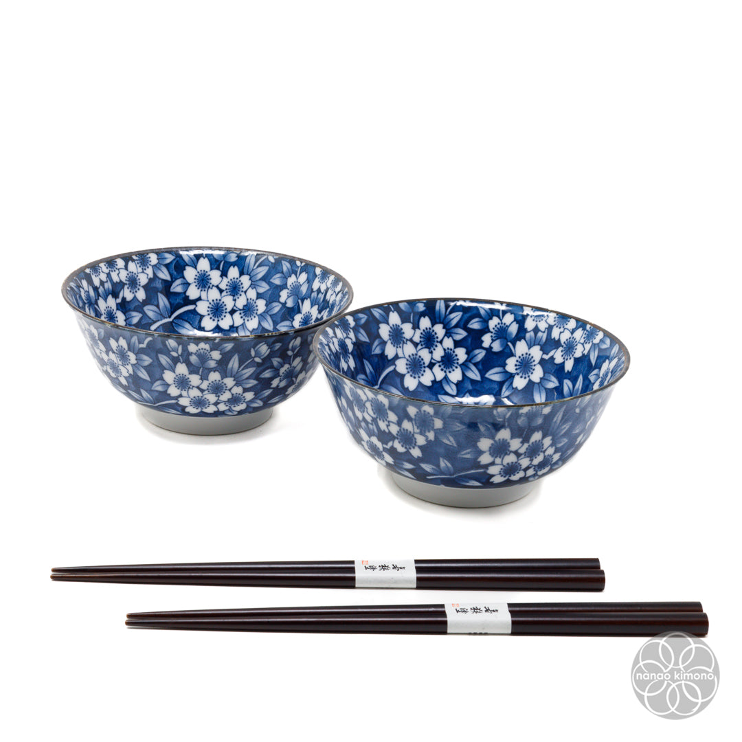 Bowls - Sakura Navy (Set of 2)